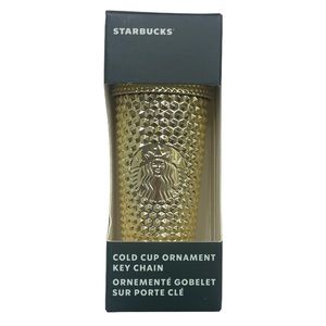 Starbucks Gold Cup Keychain